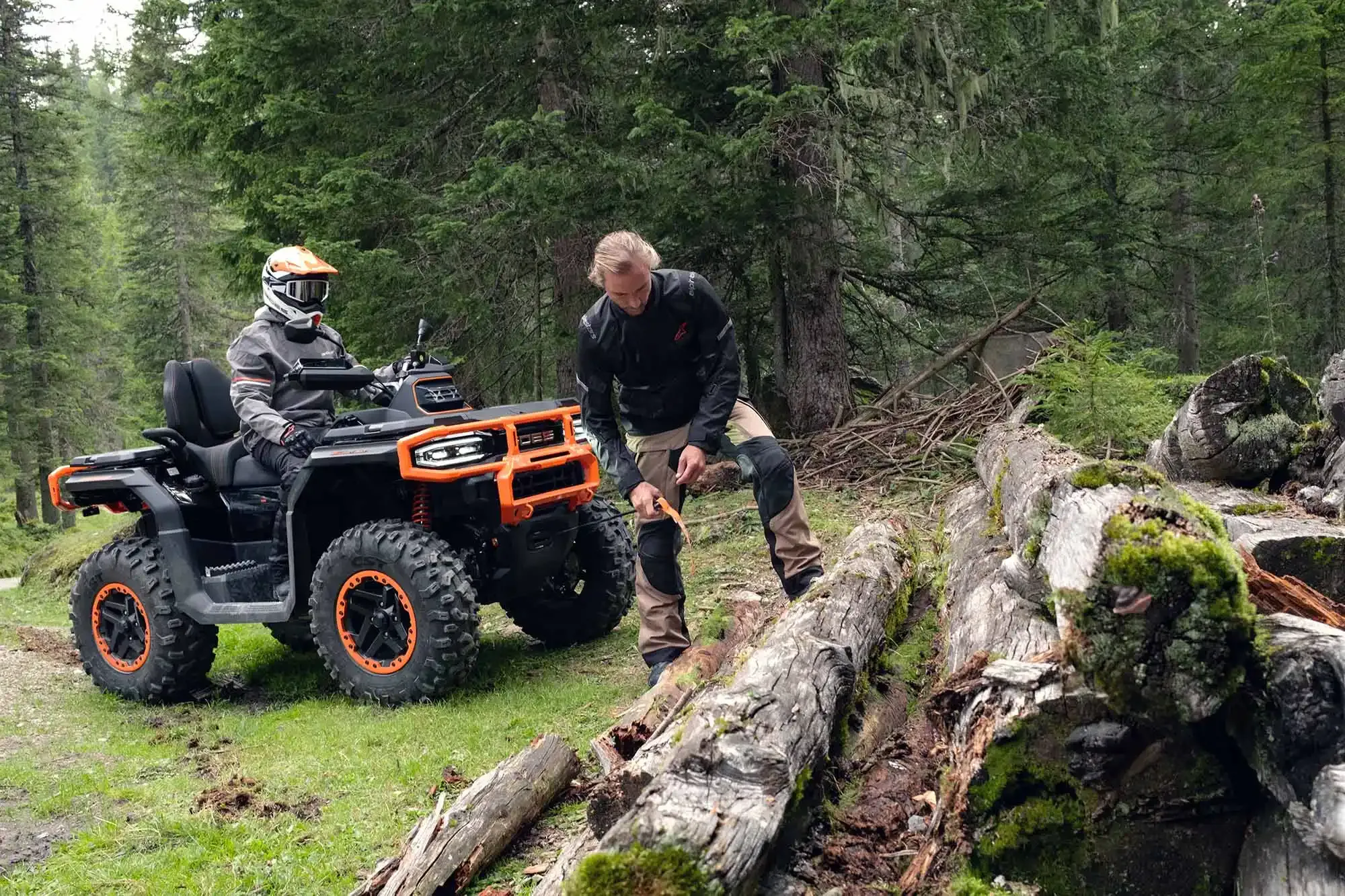 Quad GOES Terrox 1000 en forêt