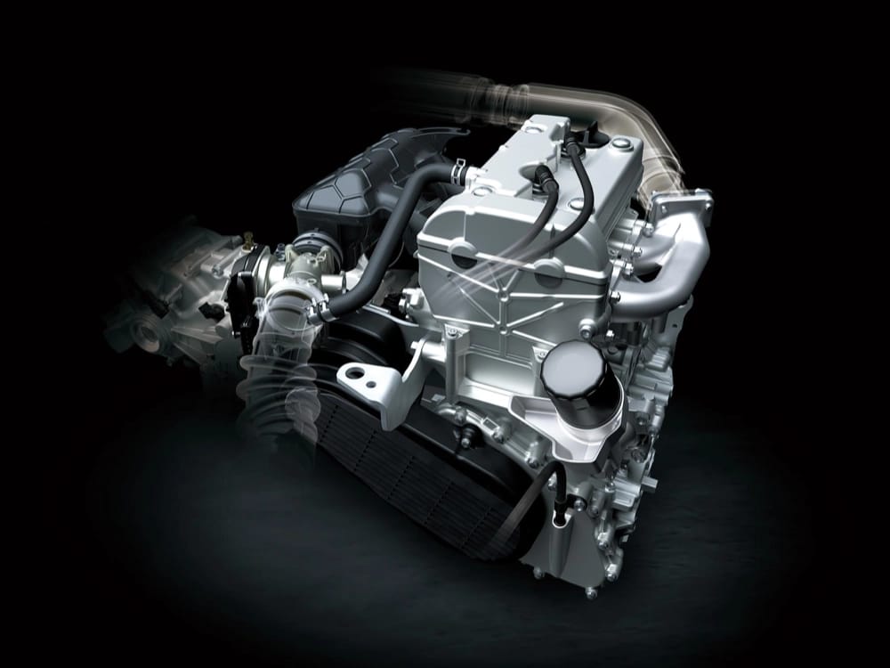 Moteur 999 cm³ refroidi par liquide