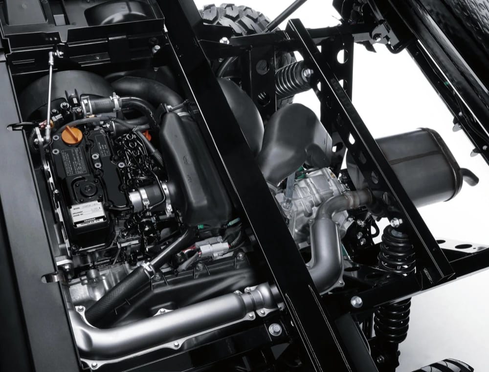 Puissant moteur diesel 993 cm³