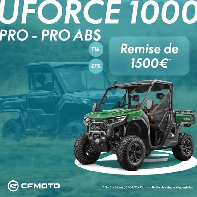 Offres CFMOTO | Quad M.D.S